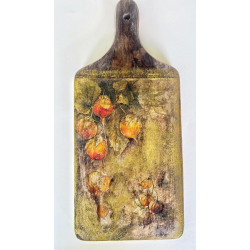 Deska z owocami - Decoupage