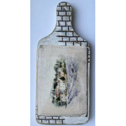 Deska z krajobrazem -...